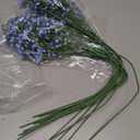MARTINE MALL Babys Breath Artificial Flowers, 15 PCS Blue Baby Breath Flowers Artificial Bulk, Fake Babys Breath Gypsophila Real Touch Faux Babys Breath for Wedding Floral Arrangement Home Decor