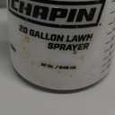 Chapin G390 Hose End Sprayer for Water Soluble Materials, 20 Gallon, 32 Ounce Tank, Finger Control and Backflow Prevention, for Spraying Lawns, Weeds, Insects, Fertilizers, Translucent White