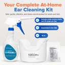 EarClear Rx Complete Ear Wax Removal & Cleaning Kit Safe, Gentle, Doctor-Recommended Ear Cleaning & Ear Wax Removal Kit for Adults & Kids Includes Bottle Washer, Basin & 20 Rigid & Flexible Tips
