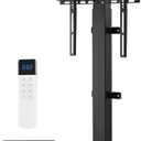 CO-Z Motorized TV Lift for 32-65 Inch TV Mount Mechanism with Digital Display Remote Control and Memory Setting, Height Adjustable 39-63 Inch,Load Capacity 177 Lbs for Home Office