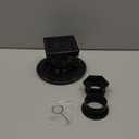 WEBANG 4 Inch Square Shower Drain Bronze Floor Drain with Flange Square Holes Pattern Cover Grate Removable SUS304 Stainless Steel Watermark&CUPC Certified Oil Rubbed Bronze