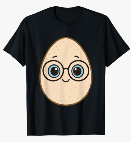 Halloween Costume Egg Teacher Costume Family Costume Funny T-Shirt XL