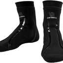 Sanabul Foot Grip Socks for Men & Women MMA Kickboxing Grappling Wrestling Pilates Yoga Non Slip  (Black), XS