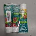 Tom's of Maine Anticavity Kids Natural Toothpaste Variety Pack, Strawberry, Orange Mango, Watermelon Flavors, Kids Toothpaste with Fluoride, Safe for Ages 2 and Up, 5.1 oz (Pack of 3)