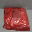 Faux Fur Sheepskin Small Area Rugs Fluffy Seat Pad Double Hearts Shaped Carpets, 24x35 Inches Luxurious Wool Foot Mats Home Decor for Nursery Living Room Bedroom Pet Kids Room (Red)