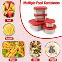 Insulated Lunch Box Set, Bow Mouse Preppy Initial Lunch Bag With Stainless Steel Bento Box, Cooler Snack Food Containers Back To School Gift Girls Teens Kid Women For Picnic Park Work Travel Black U