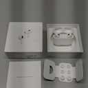 Apple AirPods Pro (2nd Generation) Wireless Ear Buds with USB-C Charging, Up to 2X More Active Noise Cancelling Bluetooth Headphones, Transparency Mode, Adaptive, Personalized Spatial Audio, White