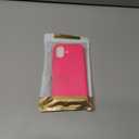 Magnetic for iPhone 16 Case, Compatible with Magsafe, Suction Cup Phone Mount, [2 Screen Protectors][Camera Lens Protector] Silicone Shockproof Protective Slim Phone Cover 6.1", Neon Pink