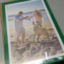 decorUhome 12x18 Picture Frame, Display Pictures 11x17 with Mat or 12x18 without Mat, Wall Mounting Photo Frame, Green, 1 Pack