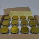 STARSIDE 24 Pack 8oz Glass Mason jars With Regular Mouth Lids, 250 ml Perfect Containers for Jam, Honey, Candies,Wedding Favors, Decorations, Included 1 Pens and 80 Labels.