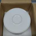 DOOOB Ceramic Cat Water Fountain, 2.1L/71oz Ceramic Cat Fountain, Automatic Ceramic Water Fountain for Cats, Pet Water Fountain with Ultra-Quiet Pump and 3 Filters & 3 Sponges (White)