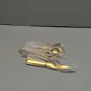 Astercook Silverware Set 48-Piece Gold Flatware Set with Steak Knives Food-Grade Stainless Steel Cutlery Set for 8 Mirror Polished Utensils Set for Home Kitchen Restaurant Valentine's Gift