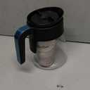 12 Cup Coffee Pot Replacement for Ninja Coffee Maker CFP101 CFP201 CFP301 CFN601 CFP250A CFP300 CFP307, Glass Carafe Replacement with Brew-Through Lid, Ninja Coffee Pot Replacement with Sturdy Handle
