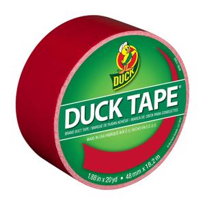 Duck Tape 1265014 1.88" x 20 yd Cha Cherry Tape, Single Roll, Multicolor