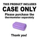 Forehead Thermometer case for Non-Contact Infrared Digital Thermometer Like Vibeey, eZthings, HALIDODO, HIGBRE, ALLIRIER, AFARELY, ROYADVE, REDESS, iCode, SUNNYPLUS, BrillianceHair, drtulz