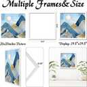 White Picture Frame, 20x20 Picture Frame for Square Photo Poster Canvas Certificate Document Display Horizontally or Vertically High Transparent Wall Gallery(Size 20 x 20 inches)