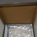 Sticker Storage Organizer Binder A5 Sticker Collecting Book Zipper Album for Adult with Blank Reusable Release Paper and Pocket Pages (Blue)