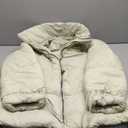 Womens Winter Quilted Jackets Long Sleeve Full Zip Puffer Jacket Coats with Pockets S