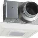 Panasonic WhisperCeiling Bathroom Exhaust Fan with Dimmable LED Light, 50-80-110 CFM, FV-0511VQL1