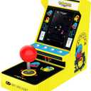 My Arcade Pac-Man Joystick Player:Officially Licensed Retro Gaming Console, 2 Game Modes Classic Arcade Machine