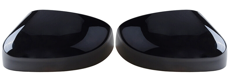 Car Wing Mirror Covers Cap Fits for Focus 2005-2008, 1 Pair Door Side Rearview Mirror Cover ABS Housing Protector Trim Replacement Accessories