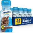 Glucerna Original Diabetes Care Shake, Rich Chocolate, Diabetic Meal Replacement to Support Blood Sugar Management, 10g Protein, 180 Calories, Ready to Drink, 8-fl-oz Bottle, Pack of 24, August 1,2026