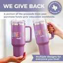 Aunt Tumbler 40oz, Best Aunt Ever Gifts, Thoughtful Auntie Mugs from Niece and Nephew, Unique Presents for Her, Ideal for Birthday, Mothers Day, Christmas, Gift Ready