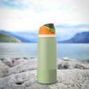 3 x yoelike 2PCS 2 Colors Silicone Water Bottle Boot for Owala, Anti-Slip Protective Sleeve for FreeSip/Twist/Flip, Watter Bottle Accessories, Bottom Bumper Cover, Dishwasher Safe, BPA Free (black+Mint)