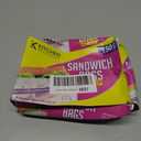 Bluesky Premium Grip & Zip Sandwich-(Pack of 150) -Perfect for Snacks & Lunches, 6.62" x 5.87", Clear