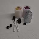 3 Pack Glass Table top Torch,13.5 oz Citronella Torches for Outside,Refillable Flame Light Torch with Wicks and Covers, Landscape Lanterns Torches for Yard,Patio, Garden,Party Decor, DIY.