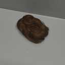 Women Short Human Hair Topper Closure Curly Wiglet Hairpiece Clip in Top Hairpiece Natural Weaving Hair Replacement for Thinning Hair 13x14cm(Light Brown 6")