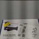 No-Drill PS5/Slim/Pro Under Desk Mount, Metal Under Desk PS 5 Mount for PS5 Slim Digital & Disc, PS 5 Holder Under Desk with Clamp, Screw and EVA Foam for PS 5/Slim/Pro Digital Console