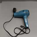 Conair Cord-Keeper Dryer with Folding Handle and Retractable Cord, 1875W Travel Hair Dryer, Ionic Technology, Teal