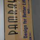 Pamray 32 Inch Computer Desk Small Spaces Desk with Storage Bag for Bedroom Writing and Home Office Work Small Study Desk Table White