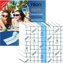 Hion Tattoo Aftercare Waterproof Bandage (F.D.A Approved) Transparent Film Dressing 50 Pre-Cut Sheets4 x 4 Inch Tattoo Cover Up Tape Second Skin Adhesive Bandage Wound Cover for Swimming Shower Shield