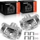 A-Premium Disc Brake Caliper Assembly with Bracket Compatible with Select Hyundai and Kia Models - Tiburon 2003-2005, Sonata 2004-2005, Optima, Magentis 2003-2006 - Front Driver and Passenger Side