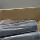 Neoprene Rubber Sheet 1/8" Thick x 16" Wide x 30" Long, Solid Rubber Sheets, Rolls & Strips for Gaskets Material, Pads, Crafts, Weather Stripping, Flooring, Black