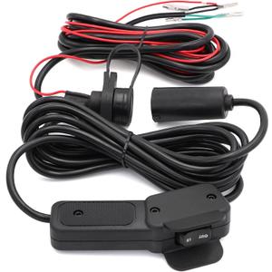 Winch Hand Remote Controller with Ergonomic Grip and Control Socket Assembly for ATV UTV Winch