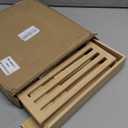 Foldable Bamboo Bread Slicer Tray with Crumb Collector & Adjustable Guide - for Perfectly Even Slices of Homemade, Sourdough & Sandwich Bread (Knife Not Included)