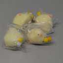 4 Pack Handmade Chick Taba Squishies Toys Ultra Soft Chick Squeeze Fidget Toys for Stress Relief Pinch Kawaii Family Sticky Squishies Toys