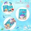 Valentines Day Gifts Cards for Kids, 30 Pack Valentines Day Gifts for Kids School with Rainbox Shells, Marine Life Blind Boxes for Boys Girls Valentines School Classroom Exchange Gift Party Favor