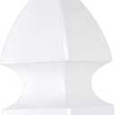 PVC Fence Post Gothic Style Decking Post Caps for 5" x 5" Vinyl Fence Post - White (5" x 5")
