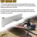 Trolling Motor Mount For Gheenoe Boat with Handle Nose Cap (For the right side)