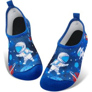Water Shoes for Kids Beach Shoes Quick Dry Boys Swim Shoes Lightweight Soft Mesh Toddler Aqua Shoes for Pool sea Surf Diving