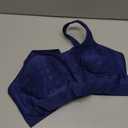 Bali Women's Comfort Revolution Wireless Bra, ComfortFlex Fit Full-Coverage Bra, DF3488 (Large, Black Tropic)