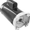 1.5 HP Pool Pump Motor B2854 Compatible with Century/Smith Pool Pump Motors, 115/230V, 3450 RPM, 8.0/16.0Amps, 56Y Frame, Square Flange Replacement Motor for Swimming Pool Pumps