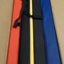 Gymnastics Tumbling Mats Portable Gymnastics Mat Foldable Tumbling Mat 4'x8/2'x6' PU Leather Exercise Mat Yoga Mat with Carrying Handles for home Workout outdoor Yoga Gymnastics