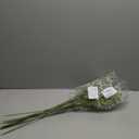 24.8-inch Artificial Baby's Breath Bulk 10PCS - Fake Gypsophila Flowers with Bendable Stems for Weddings, White Party Decorations, Home & Outdoor Floral Arrangements (White)