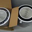 2-Pack HP201 Replacement Filter for Shark Air Purifier MAX HP202, HP232, UA205/ AP1000/ HC500/ 501 Series, HP302/ HP301/ HP300 Series Part# HE2FKPRO, HE2FKBASMB, HE2FKBAS, HE2FKPET, HE3FKPET
