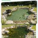 POPOSOAP Large Pond Filter Kit, Outdoor Pond Filter with 1200GPH Quiet Pond Pump & 9.8FT Hose, Above-Ground Design for Easy Maintenance Complete Accessories Included for Koi Pond Garden Pond P2580